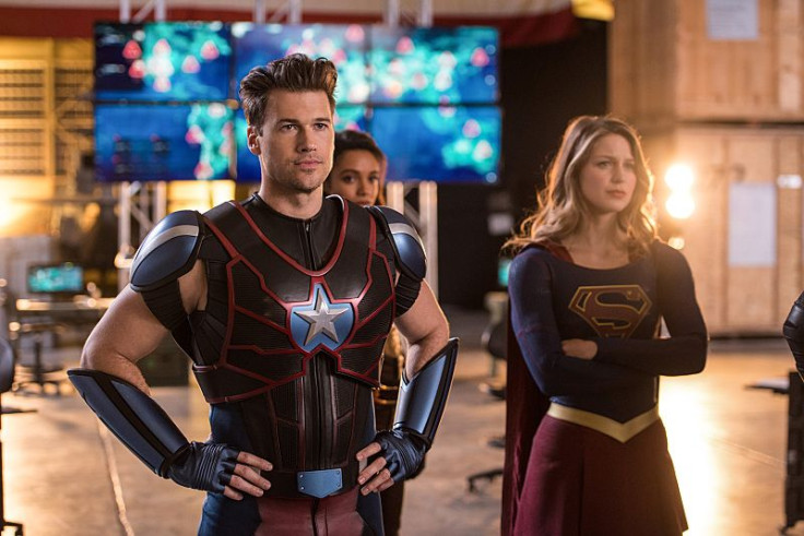 Nick Zano as Nate, Melissa Benoist as Supergirl