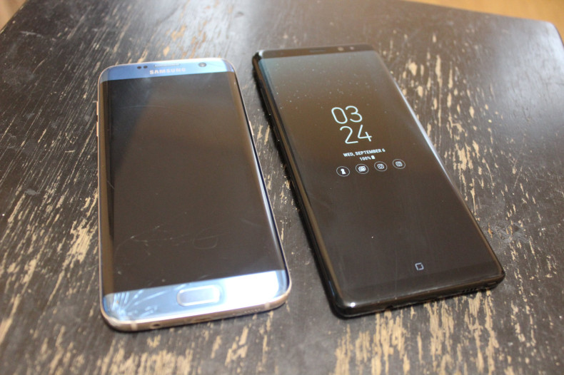 Samsung Galaxy S7 Edge And Galaxy Note 8