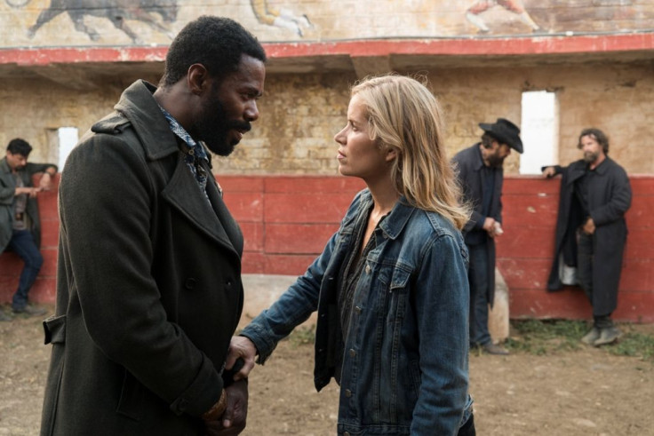 Colman Domingo as Strand, Kim Dickens as Madison