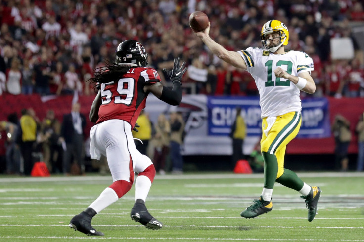 Aaron Rodgers Packers Falcons