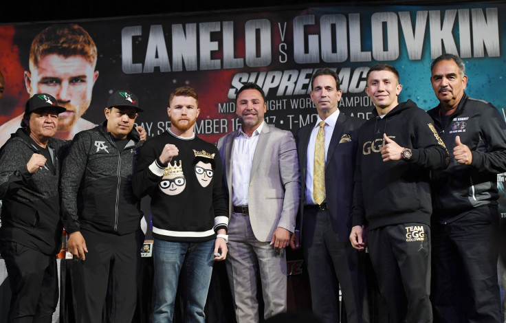 Canelo Alvarez Gennady Golovkin