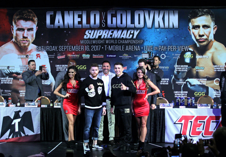 Canelo Alvarez Gennady Golovkin