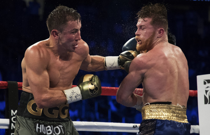 Gnennady Golovkin Canelo Alvare 