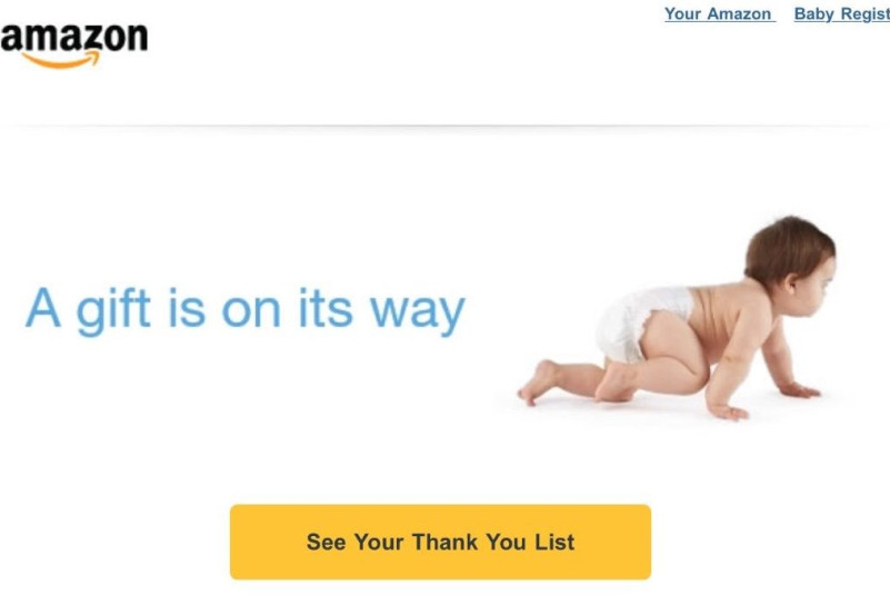 amazon baby registry