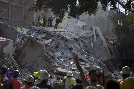 Earthquake in Mexico City 