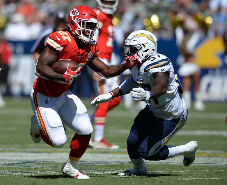 Kareem Hunt Chiefs Chargers