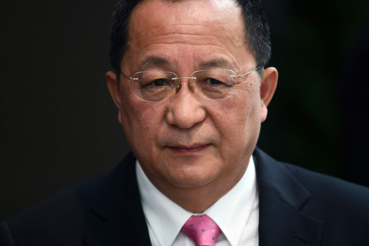  North Korean Foreign Minister Ri Yong-ho 