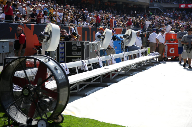 Pittsburgh Steelers empty bench