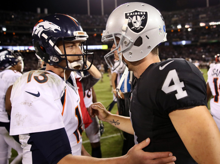 Derek Carr Trevor Siemian