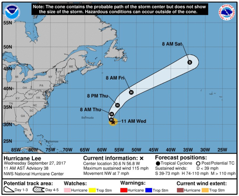 Where Is Hurricane Lee Going And When Will It Hit? IBTimes