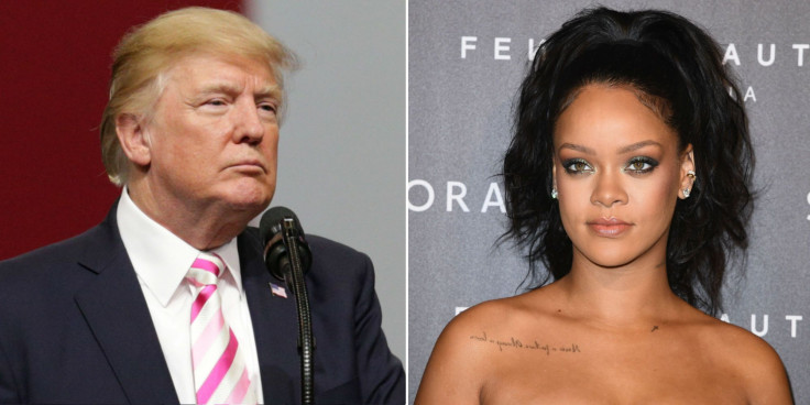 rihanna and trump