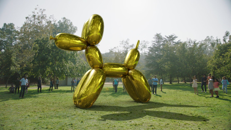 snapchat jeff koons