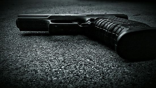Train yard gun theft
