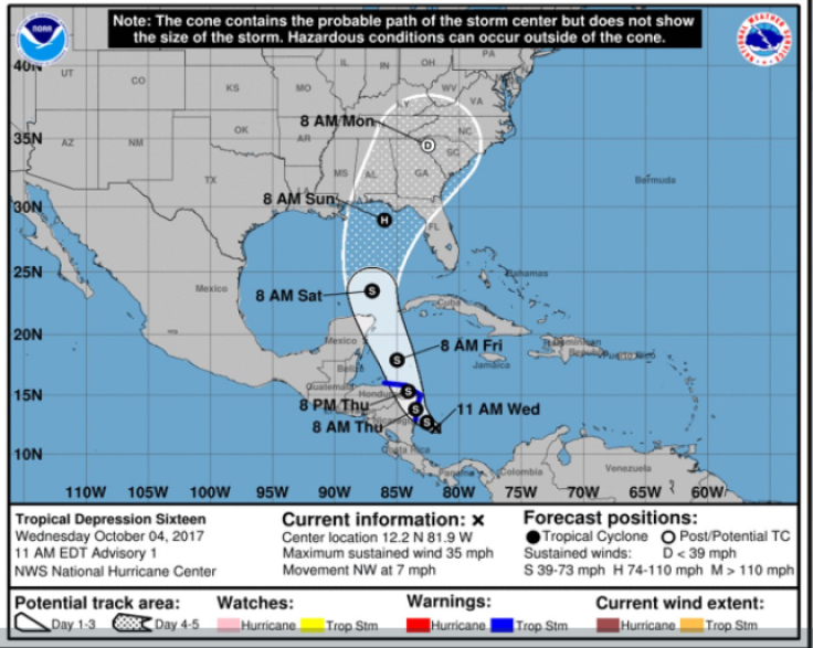 Tropical Storm Nate