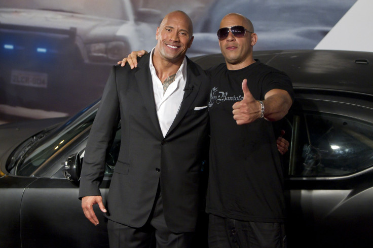 Dwayne Johnson and Vin Diesel