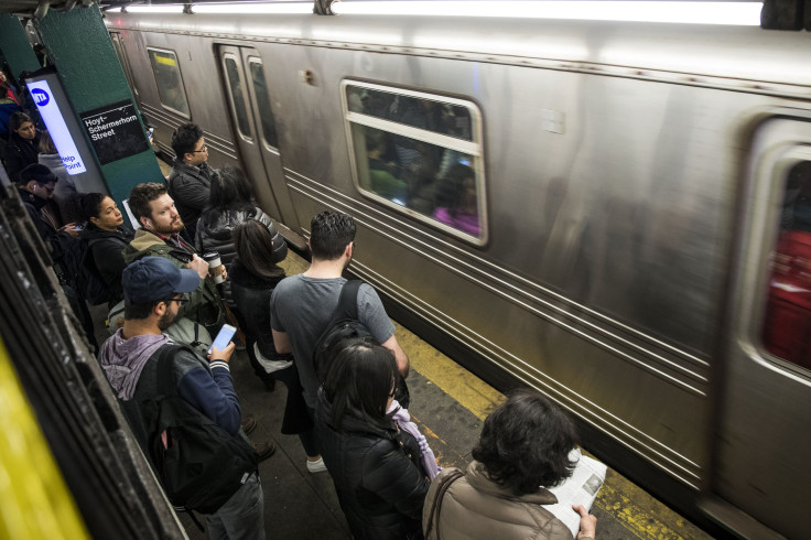 Subway riders 