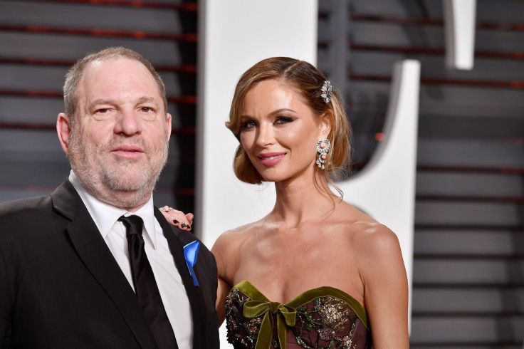 Harvey Weinstein and fashion designer Georgina Chapman