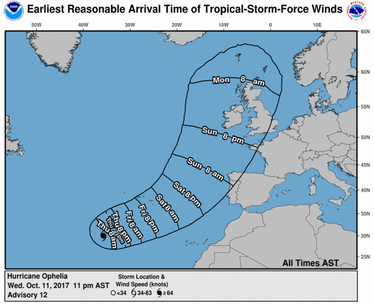 Hurricane Ophelia 