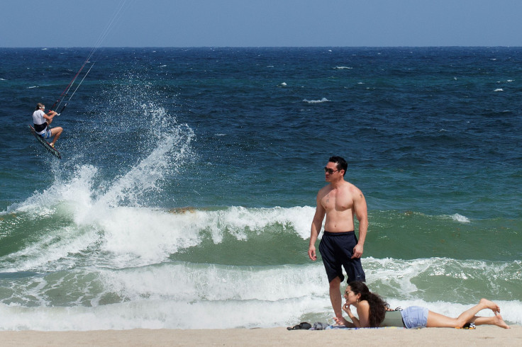 Couple on a beach