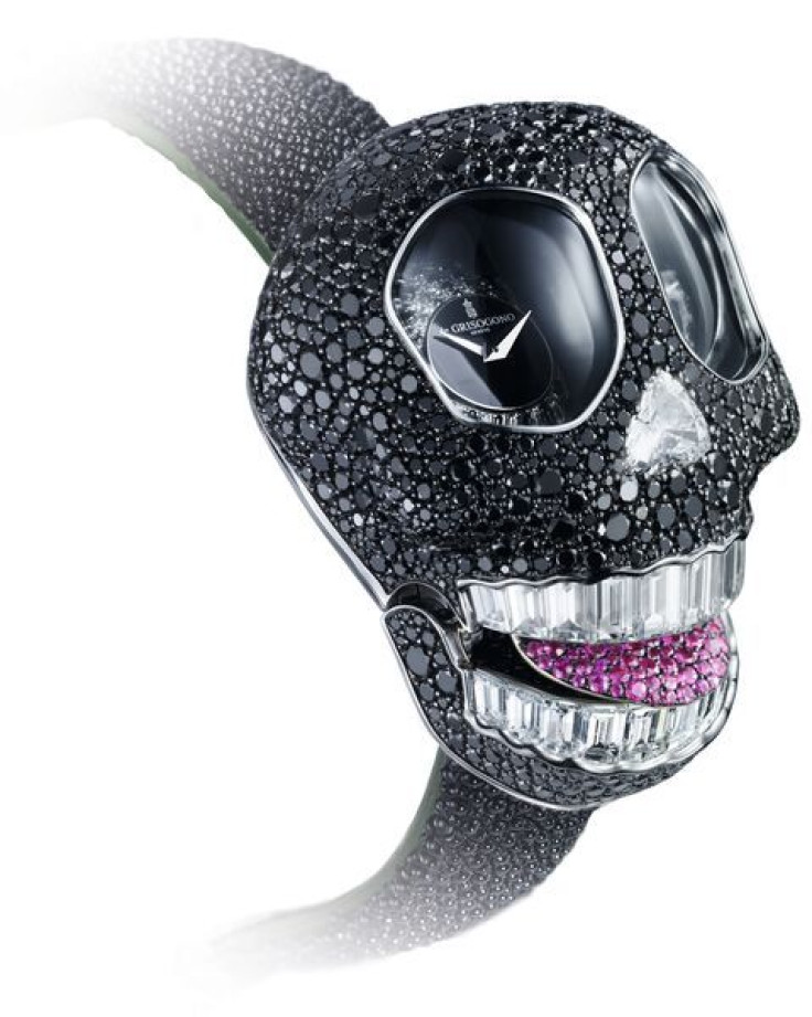 de GRISOGONO Crazy Skull in black diamonds_preview