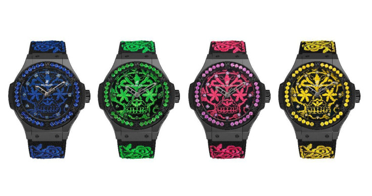 Hublot - Big Bang Broderie Sugar Skull Fluo 