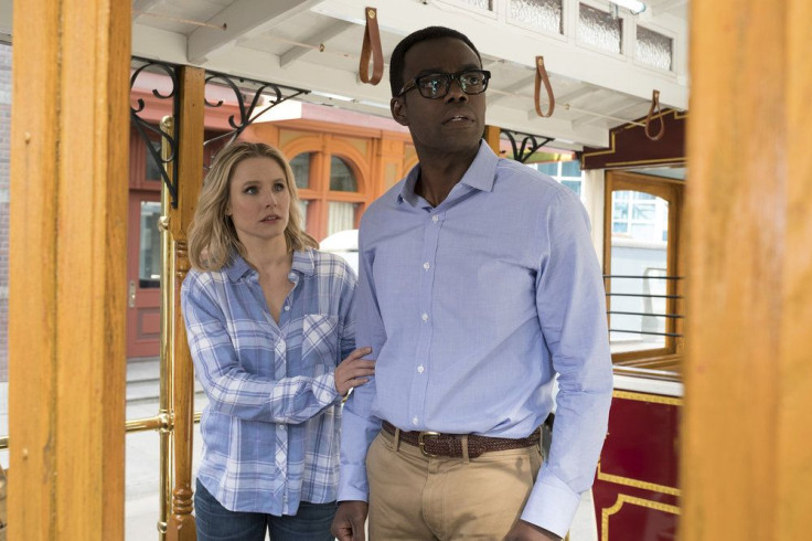 Kristen Bell as Eleanor, William Jackson Harper as Chidi