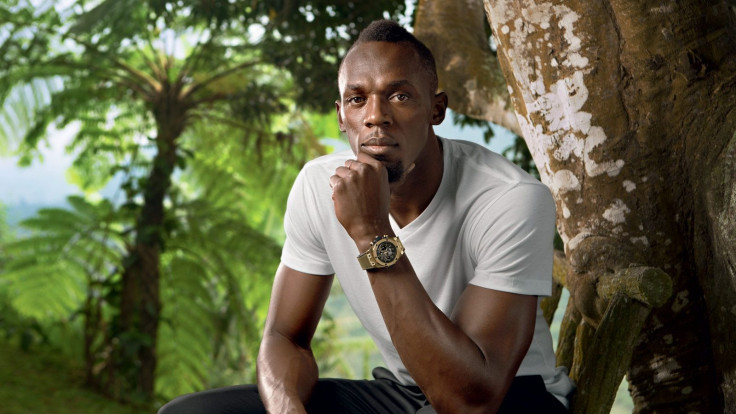 Usain Bolt with Hublot watch  hi-res
