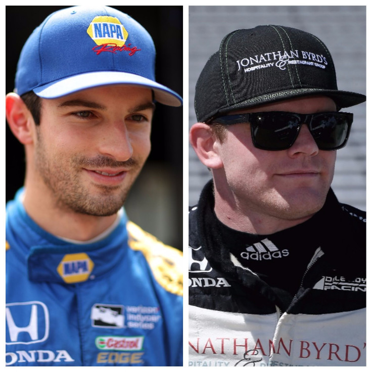 Alexander Rossi and Conor Daly