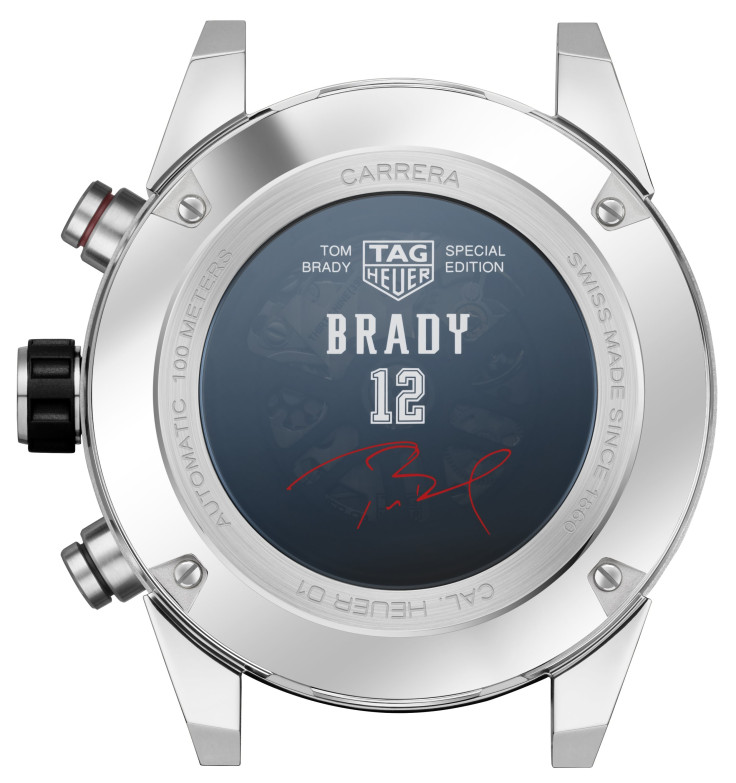 Tom Brady signature TAG Heuer