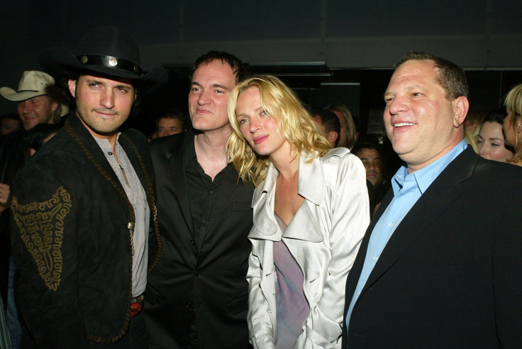 Quentin Tarantino and Harvey Weinstein