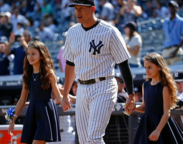 Alex Rodriguez, Natasha and Ella Rodriguez