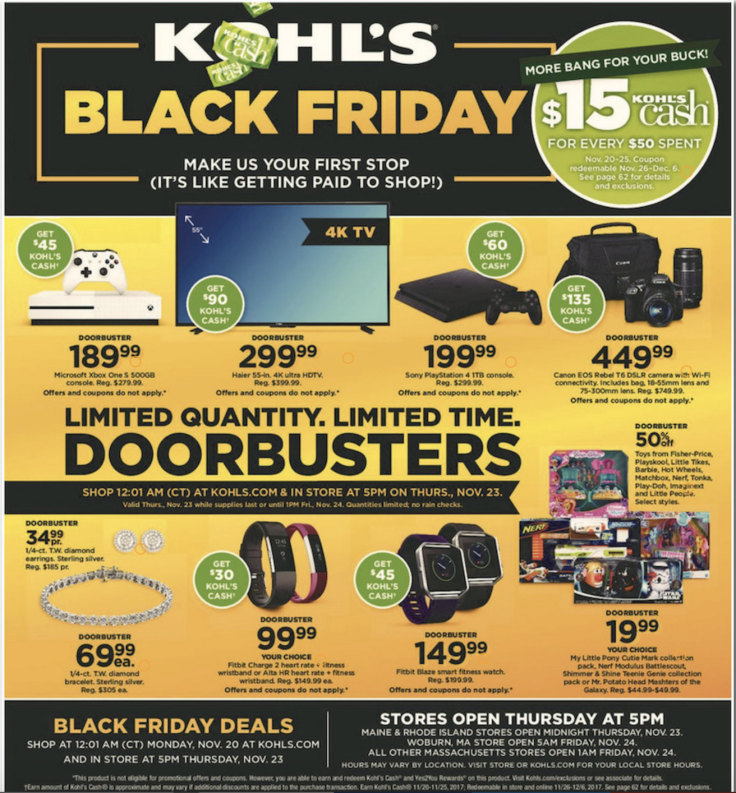 Black, Friday, 2017, ads, release, leak, Walmart, target, Best Buy, leaked, deals, sales, predictions, khols, Sams, club, online