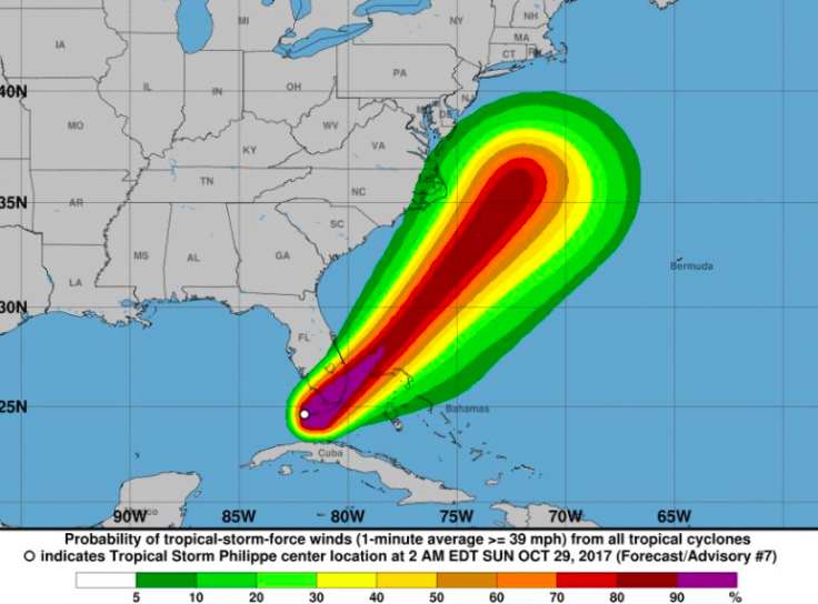 Tropical Storm Philippe