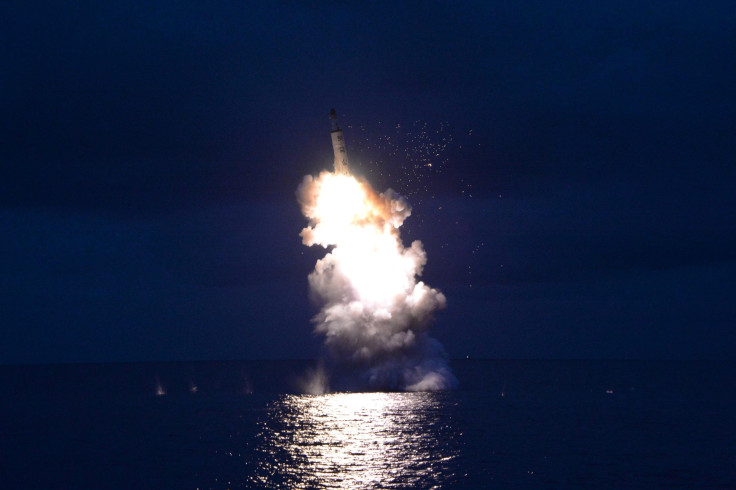 Sub launched missile North Korea