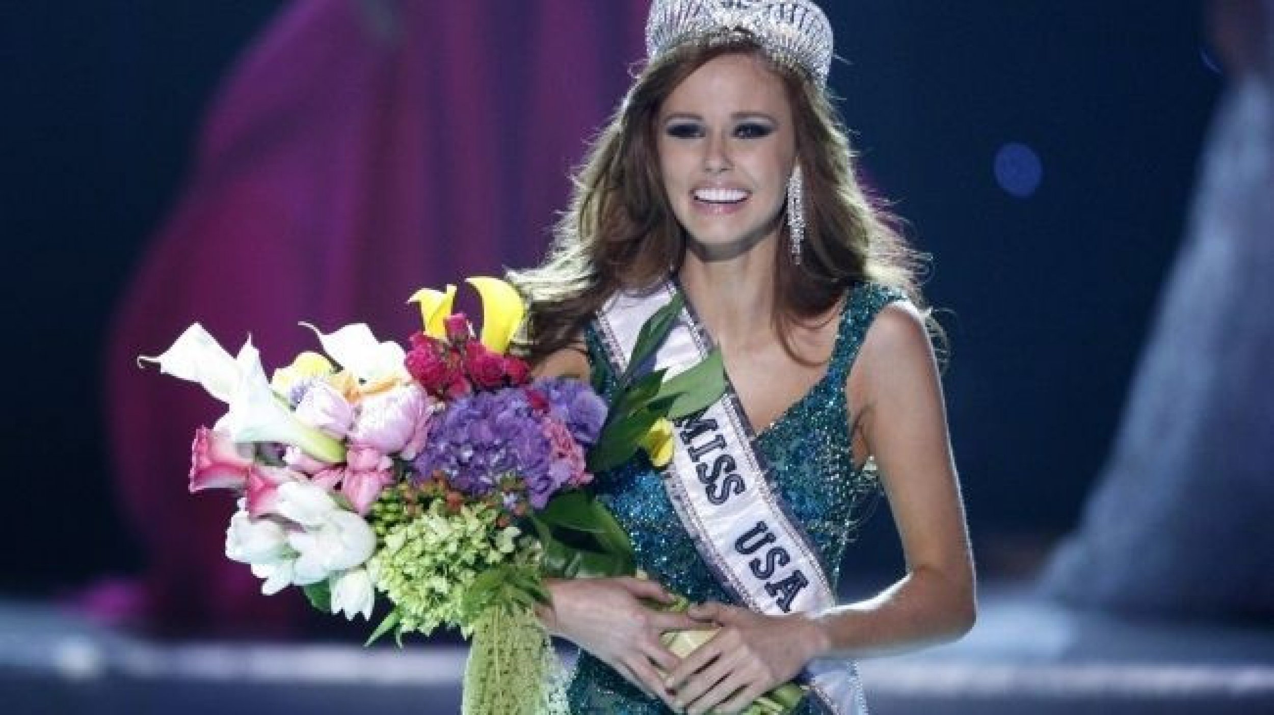 Miss USA 2011 Alyssa Campanella, 21, From California Given the Crown