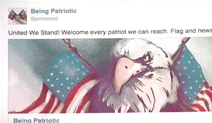 Being Patriotic account