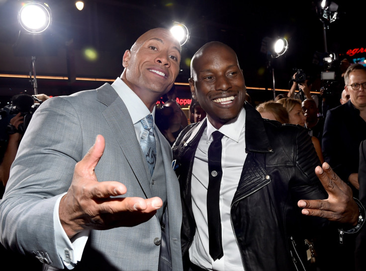 Dwayne Johnson  and Tyrese Gibson