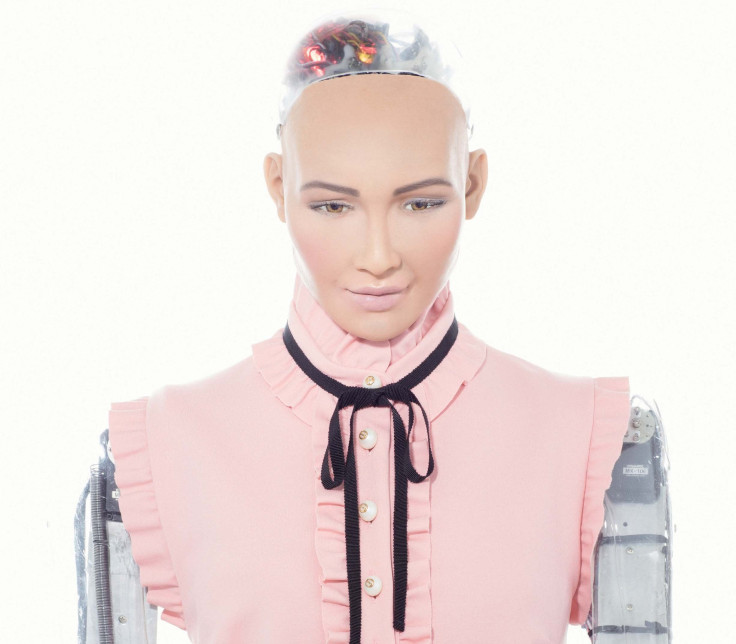 sophia robot square  SingularityNET 