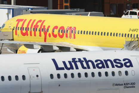 Lufthansa and TUI Planes