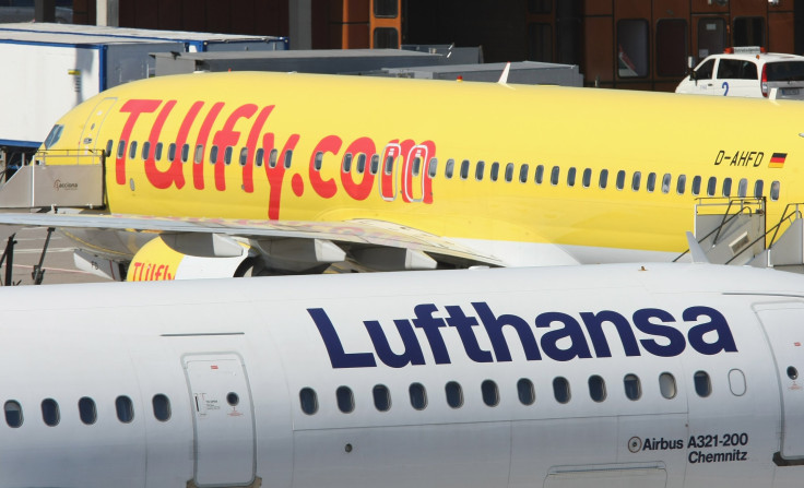 Lufthansa and TUI Planes