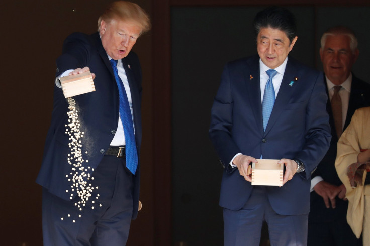 Donald Trump, Shinzo Abe