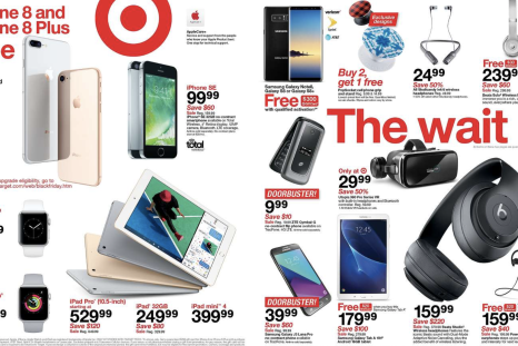  target, black, Friday, 2017, ad, deals, sales, hours, iPhone, tv, iPad, xbox, one, gaming, consoles
