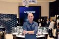 Tennis champion Andre Agassi, in Longines store
