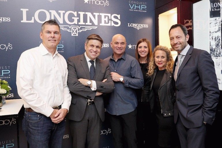 With Help From Andr Agassi Longines Launches Conquest V.H.P