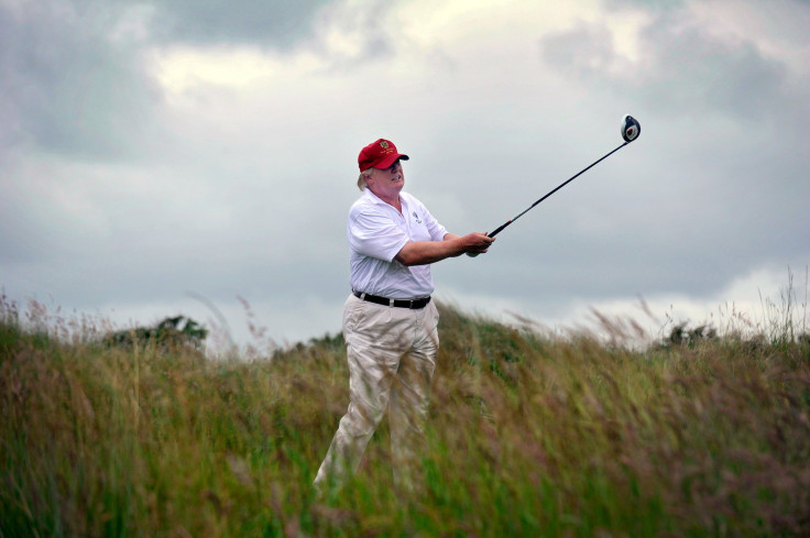 trump golf