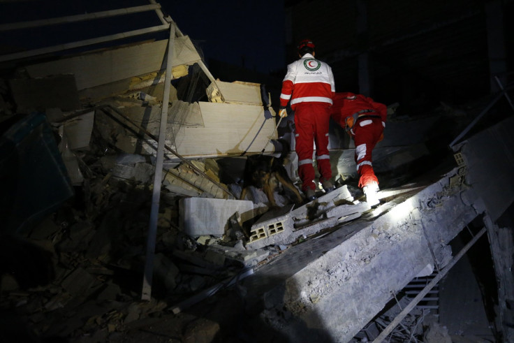 Iran rescue operations earthquake 
