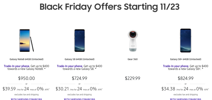 Samsung Black Friday