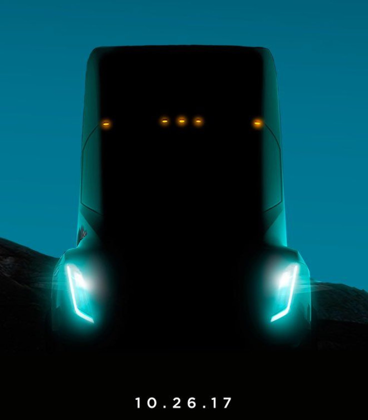 tesla semi tease