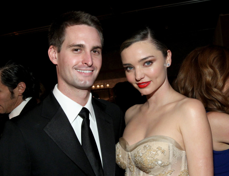 Miranda Kerr and Evan Spiegel