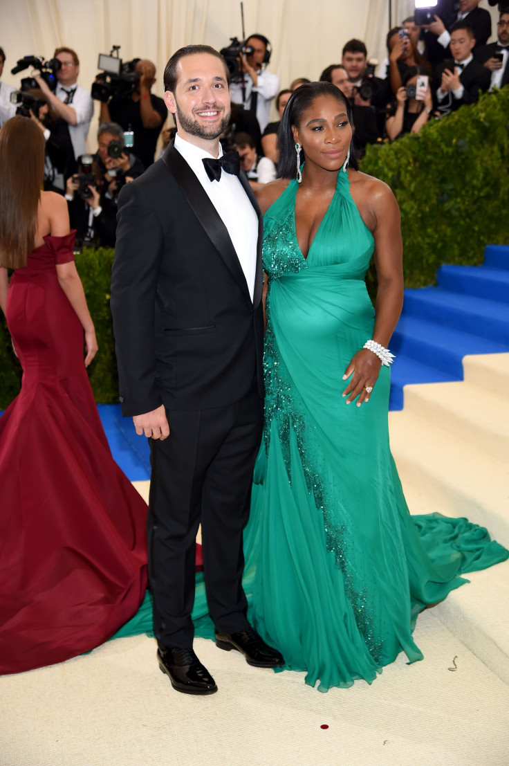 Serena Williams and Alexis Ohanian